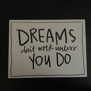 INSPIRATIONAL WALL SIGN